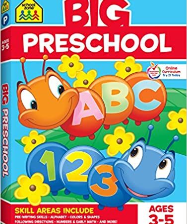 Book Big Preschool Workbook By School Zone PDF