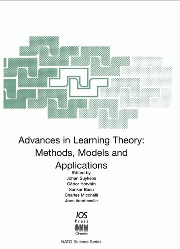 Advances in Learning Theory: Methods, Models and Applications Book PDF