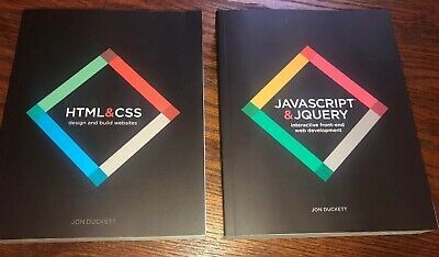 Book JavaScript & jQuery and HTML & CSS By Jon Duckett PDF