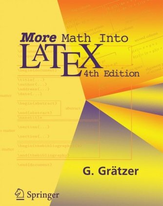 More math into LATEX 4th Edition By George Grätzer Book PDF