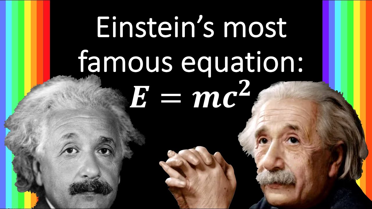 Deriving Einstein’s most famous equation: Why does energy = mass x speed of light squared?