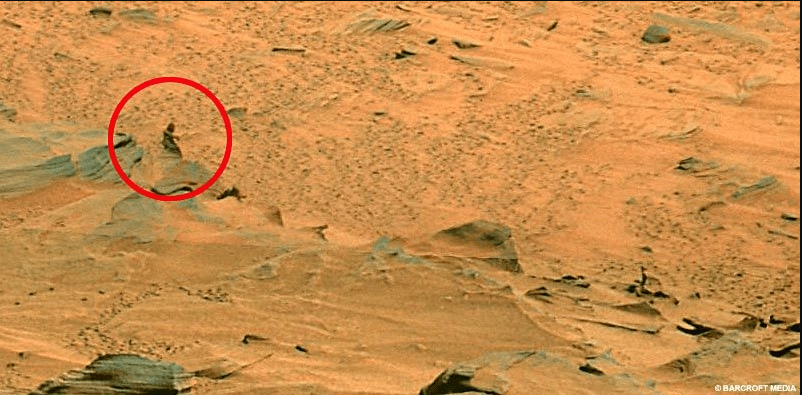 The first Proof of life on Mars?