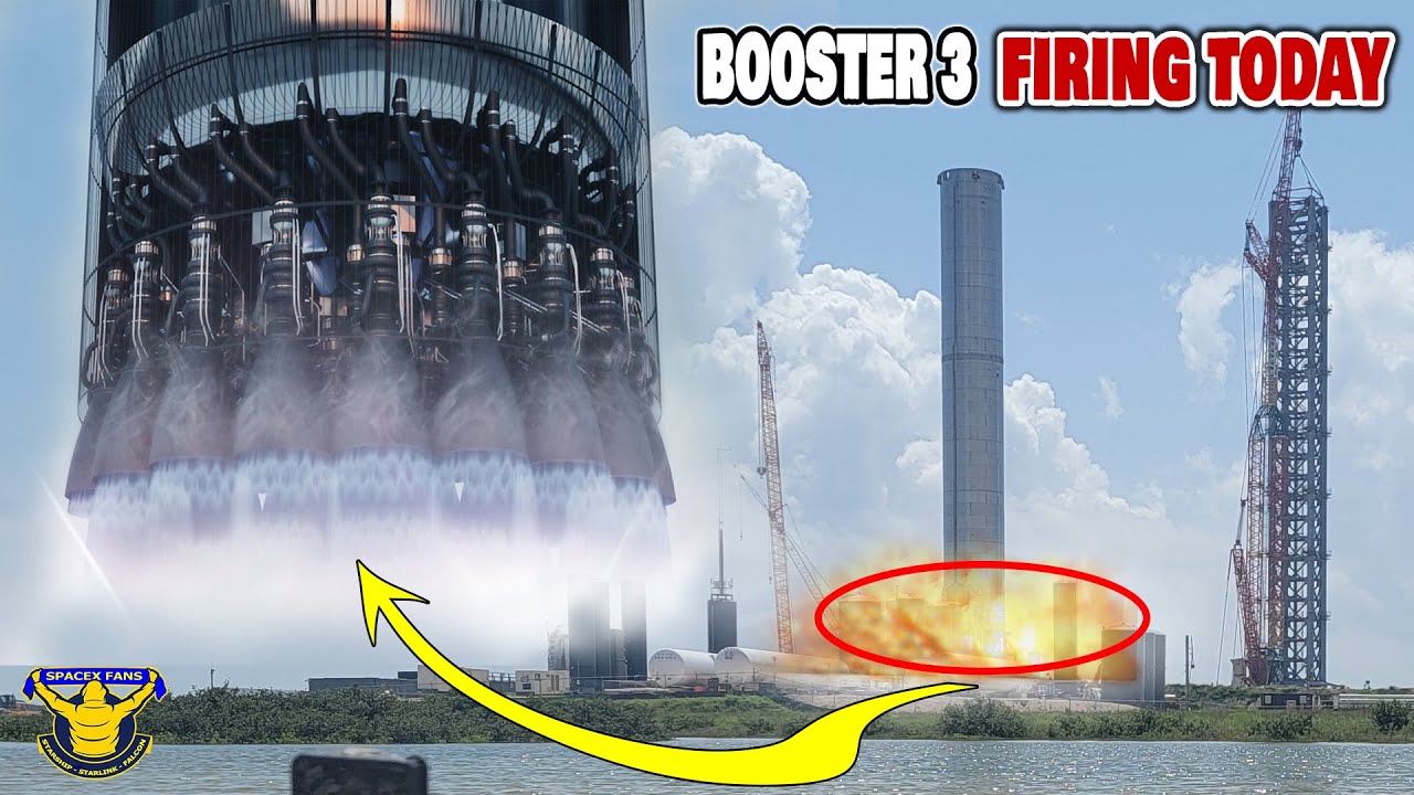 HUGE NEWS!! SpaceX First Super Heavy Booster Test Static Fire Today