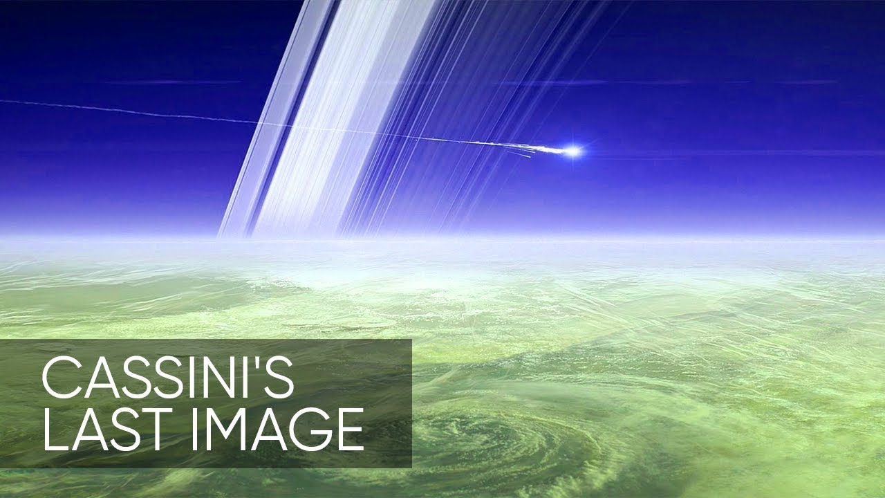 WHAT WERE THE LAST THINGS CASSINI SAW ON SATURN?