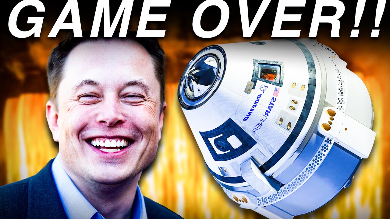 GAME OVER! Boeing Starliner Is Getting CRUSHED By SpaceX & Elon Musk