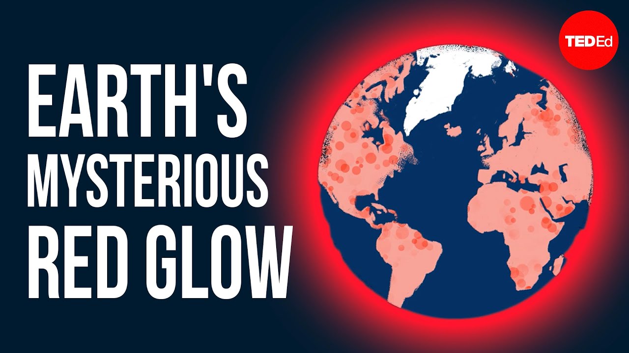Earth’s mysterious red glow, explained