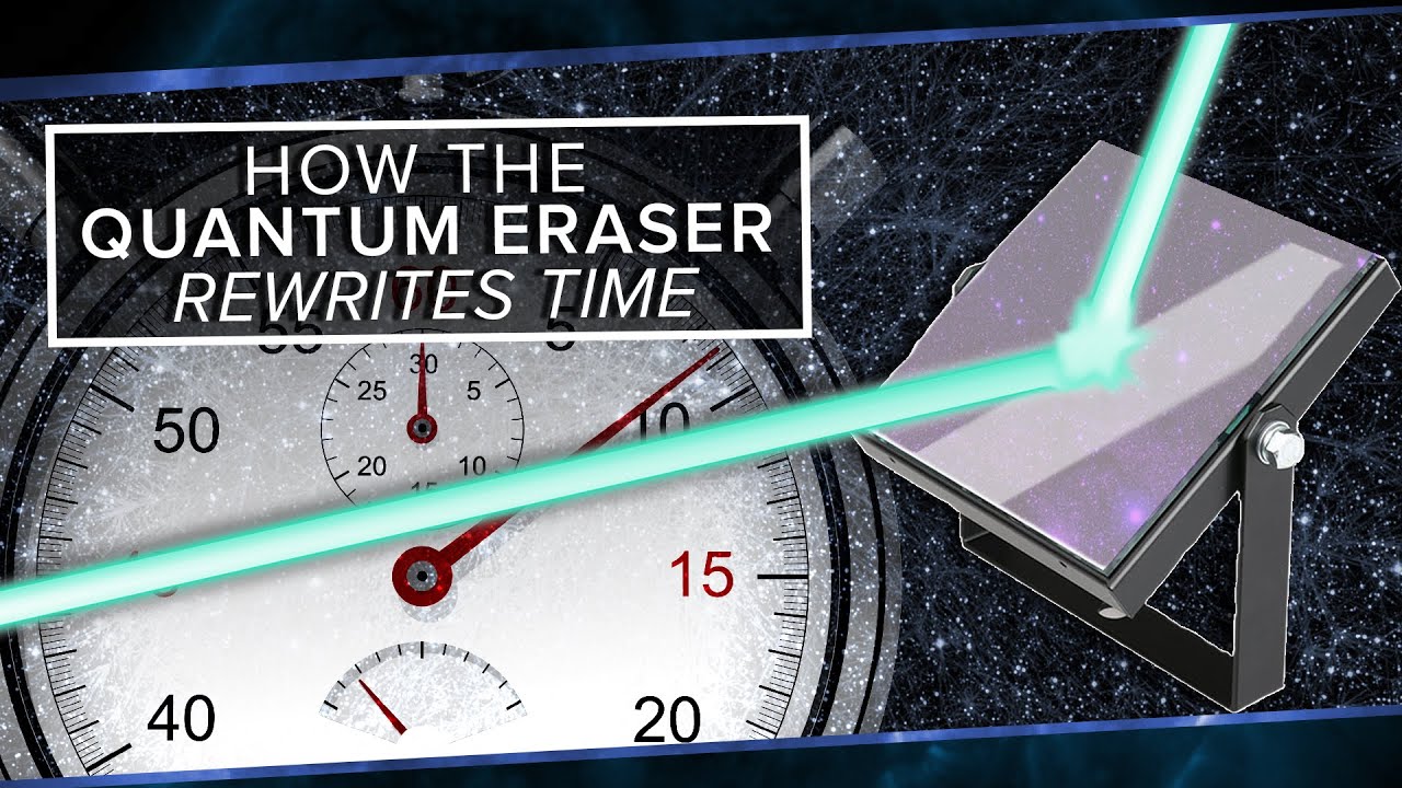 How the Quantum Eraser Rewrites the Past