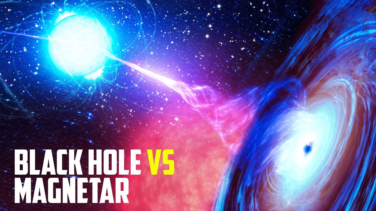 What If a Black Hole Collided With a Magnetar?