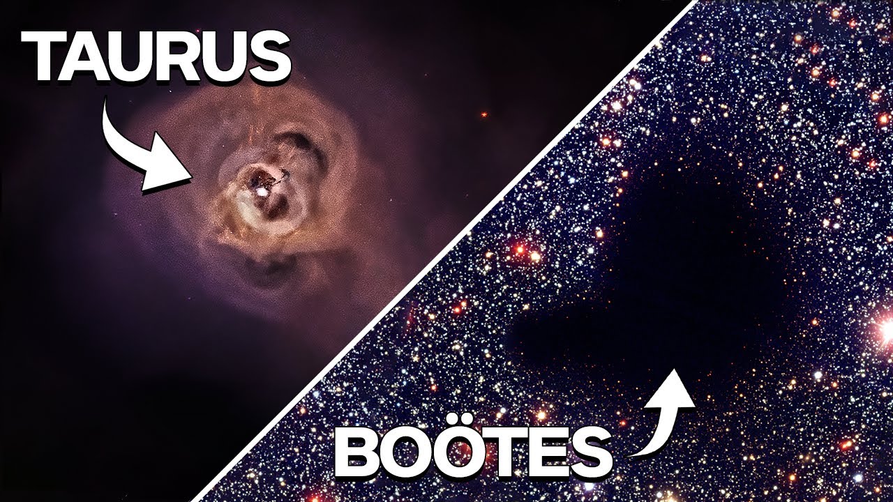 The Most Terrifying Places In The Universe: Voids And Supervoids