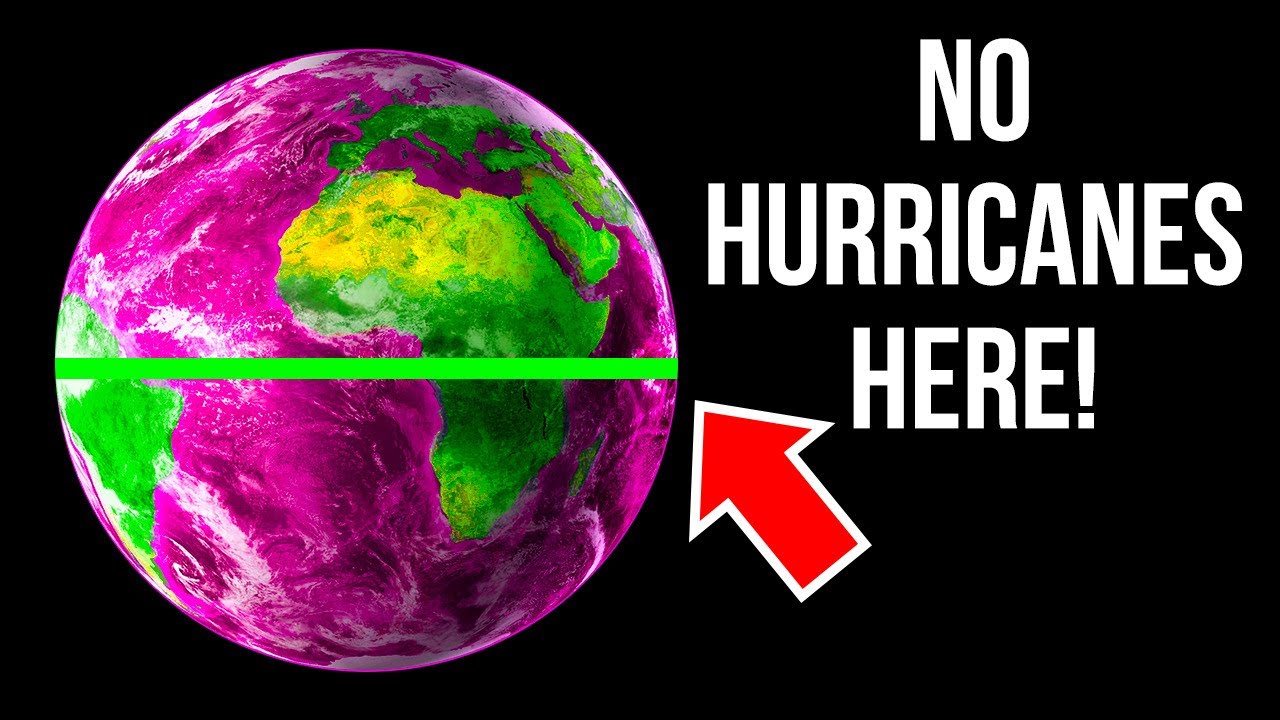 One Place On Earth Where Hurricanes Can Never Be Formed