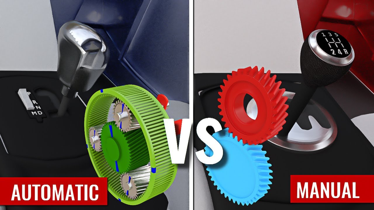 Which is better! How it Work: Manual or Automatic transmission?