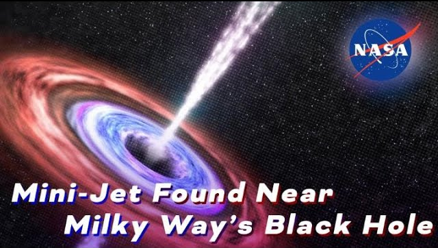 Mini-Jet Found Near Milky Way’s Supermassive Black Hole