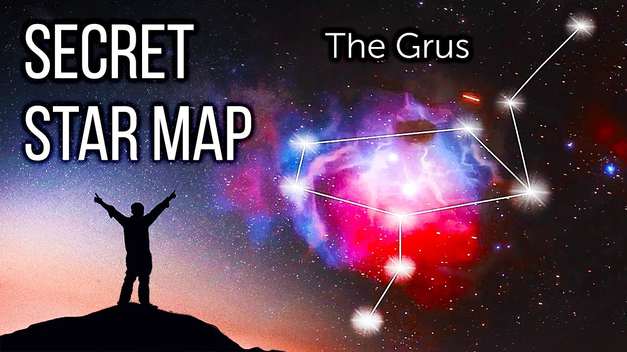 Secret Star Map of the Southern Hemisphere