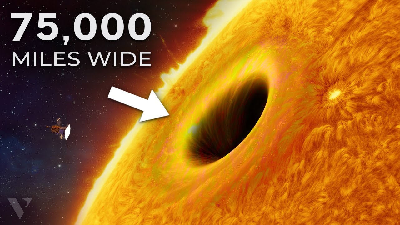 NASA Discovers MASSIVE 75,000 Mile Hole in The SUN