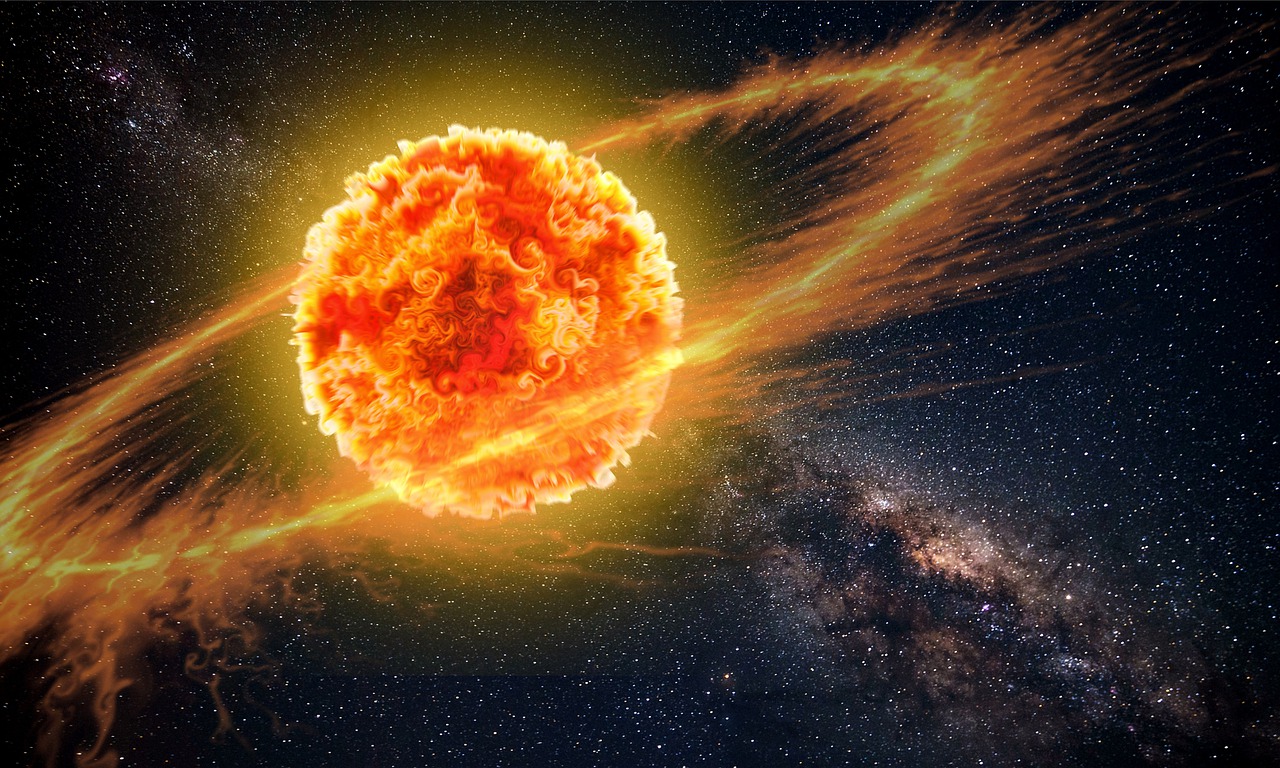The newborn Sun was forced out of its original cloud by a supernova outburst.