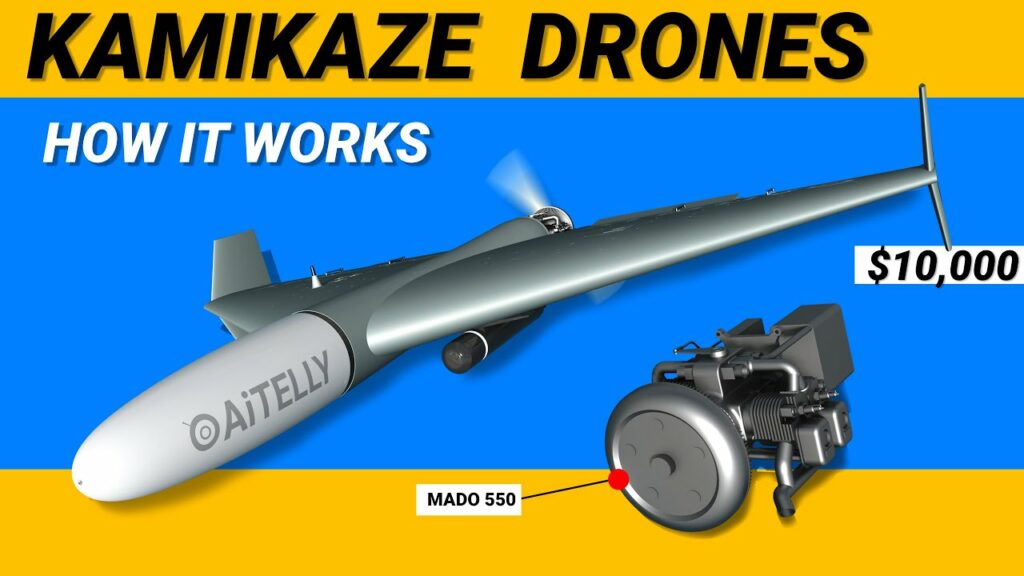 Kamikaze drone Iran Shahed 136 How it Works Magic of Science