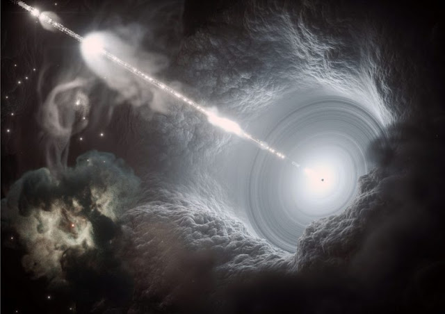 One of the Largest Black Holes Ever Found by Science Has 34 Billion Times the Mass of the Sun.