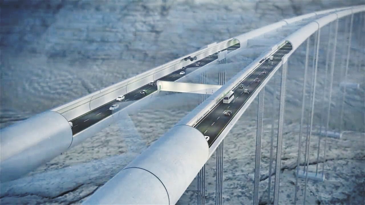 Norway Engineers Shocked China – $ 47 Billion Floating Highway