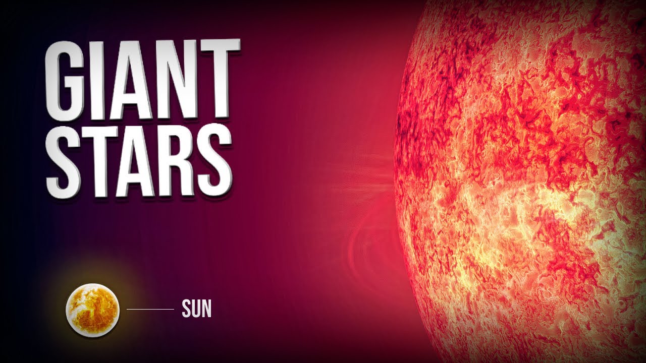 This Star is 10 Billion Times Larger Than the Sun – Comparison of Star Sizes