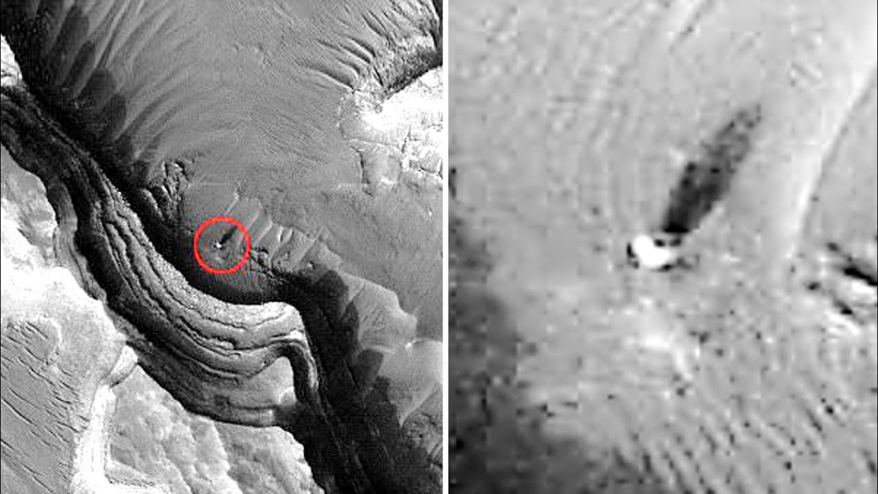 This Satellite Just Sent Us A Message Revealing That A Huge Monolith Showed Up On Mars
