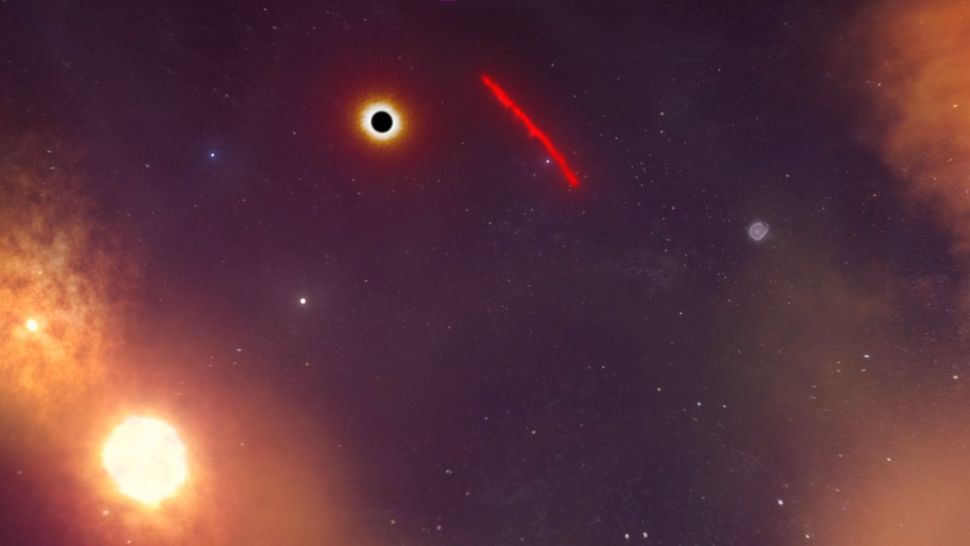 A mysterious dust cloud is being destroyed by the monstrous black hole at the center of the Milky Way