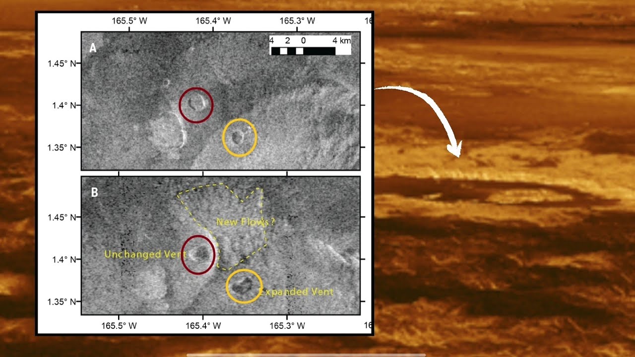 For the first time Scientists detected Movements on the surface of Venus.