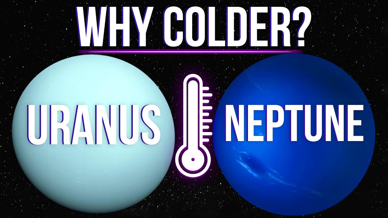 Why is Uranus Colder Than Neptune if Neptune is Farther From The Sun?