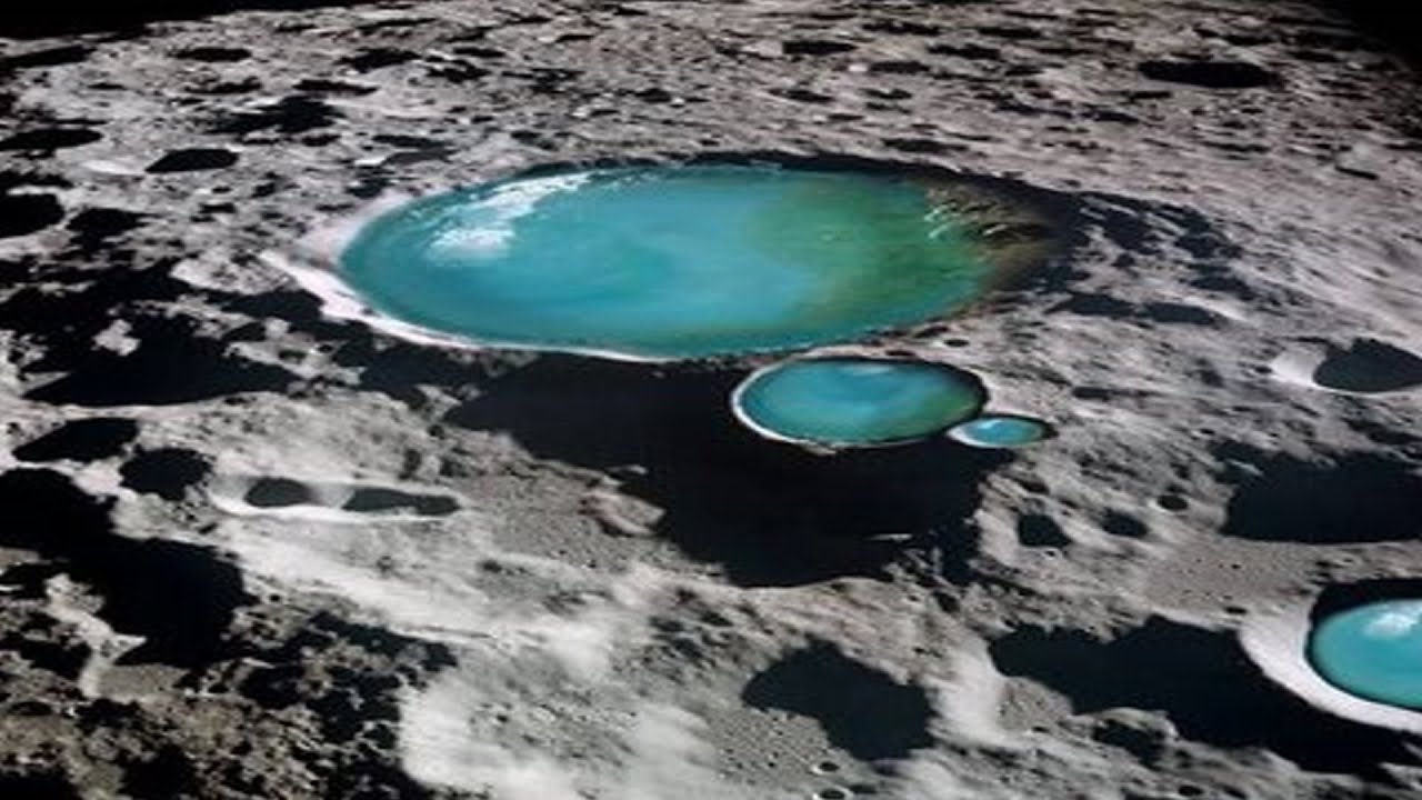 Scientists have been discovered 300 billion tons Water on the moon