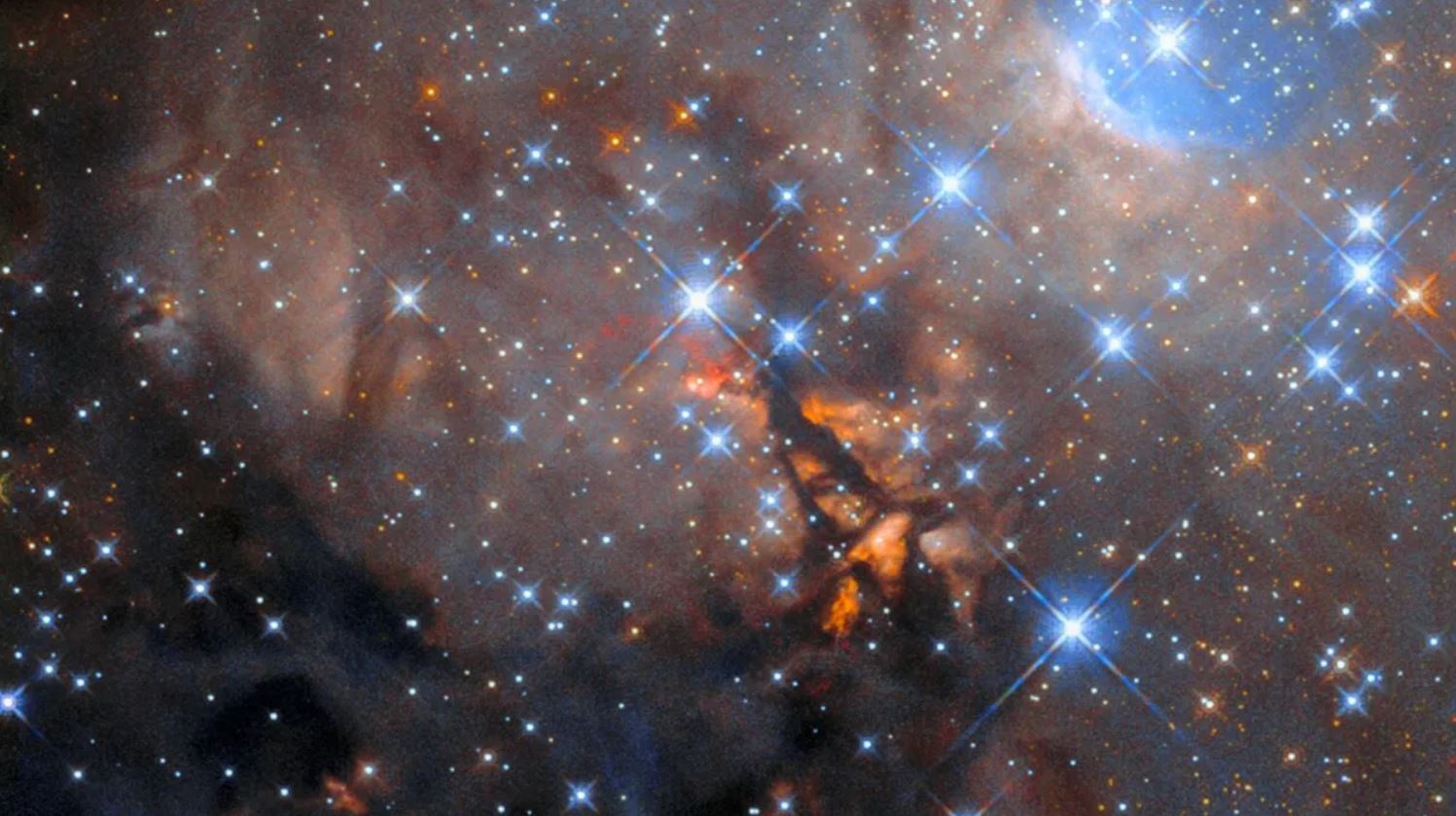 Star-studded stellar nursery shines in new Hubble Telescope photo