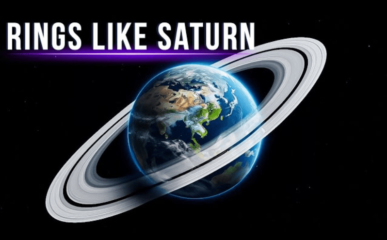 What Would Happen If The Earth Had Rings Like Saturn?
