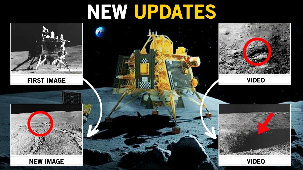 What Chandrayaan-3 Has Seen on the Moon So Far!