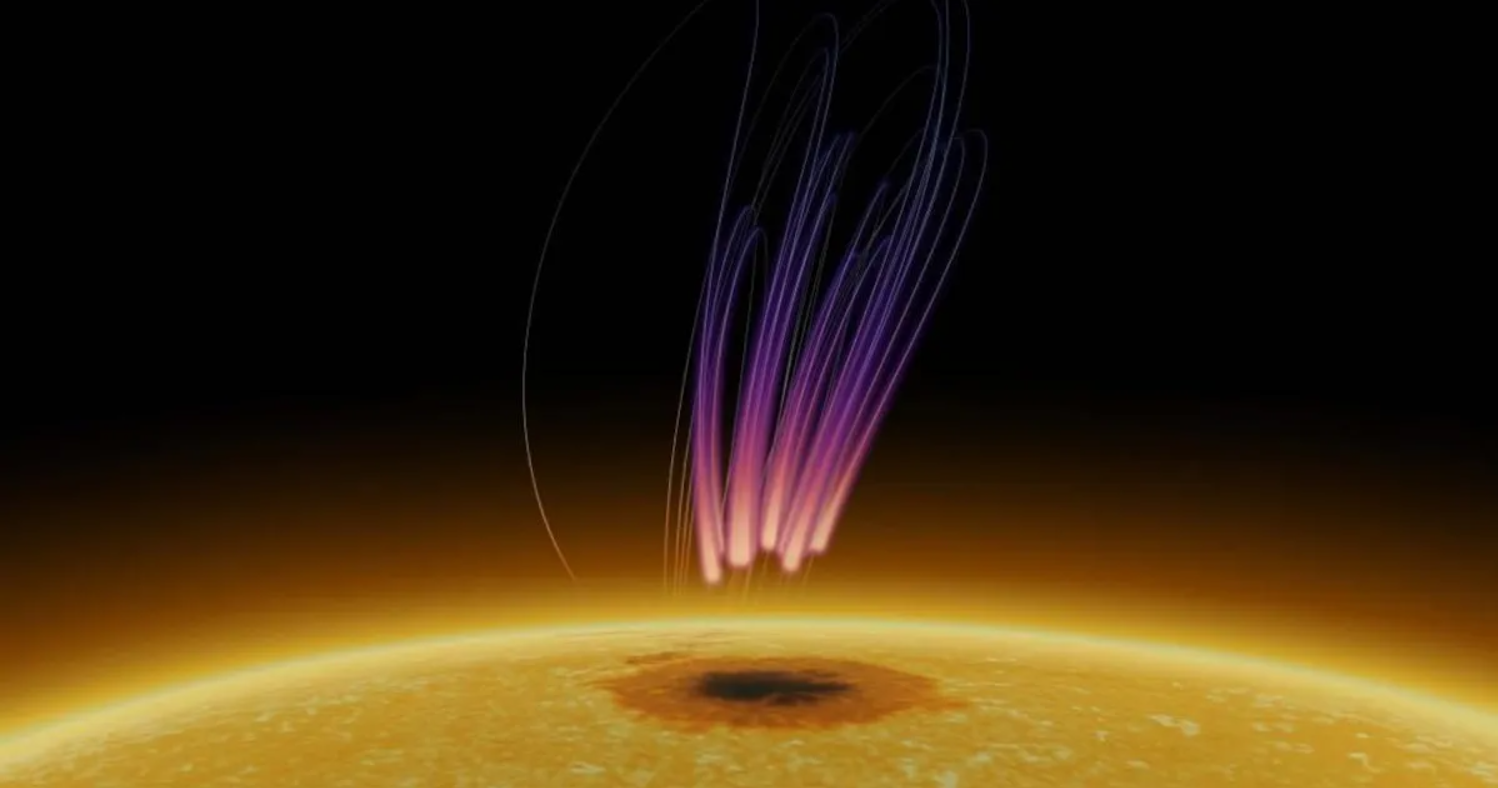 ‘Peculiar’ aurora-like radio signal from sunspot Detected for the First Time