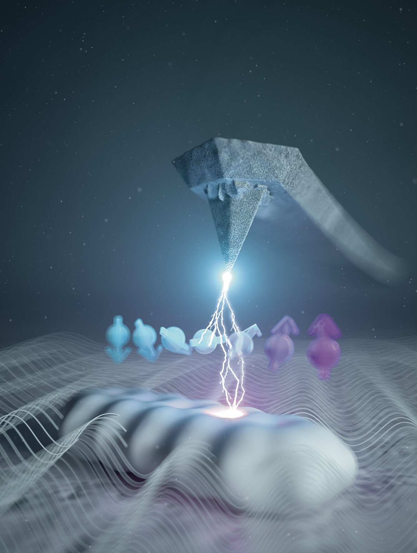 A New Microscope Utilizes the Quantum State of Individual Electrons