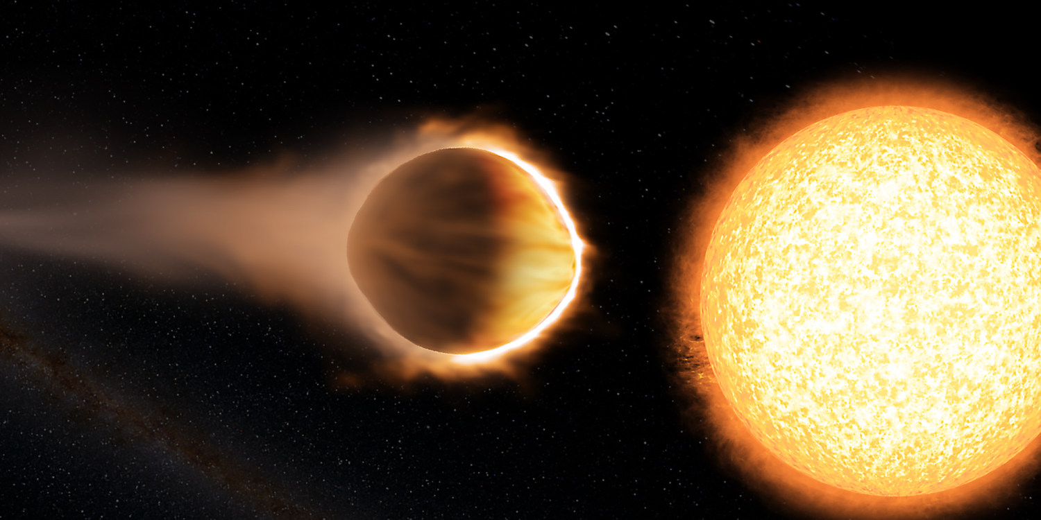 Hubble Spots Exoplanet Featuring a Radiant Atmosphere of Water