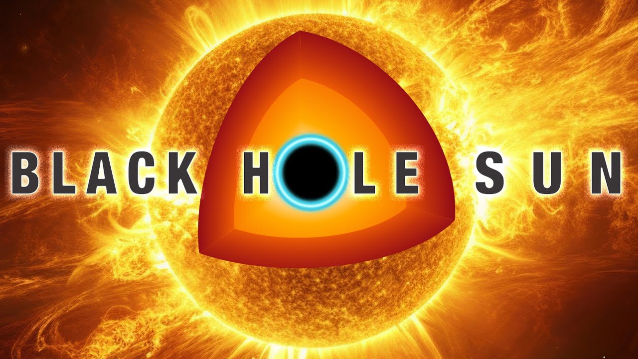 Is there a BLACK HOLE inside the Sun?
