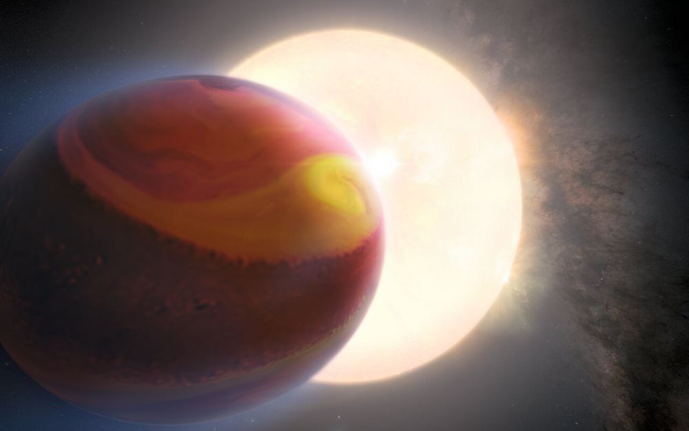 Hubble Observes Exoplanet Atmosphere Shifts Across a Three-Year Span