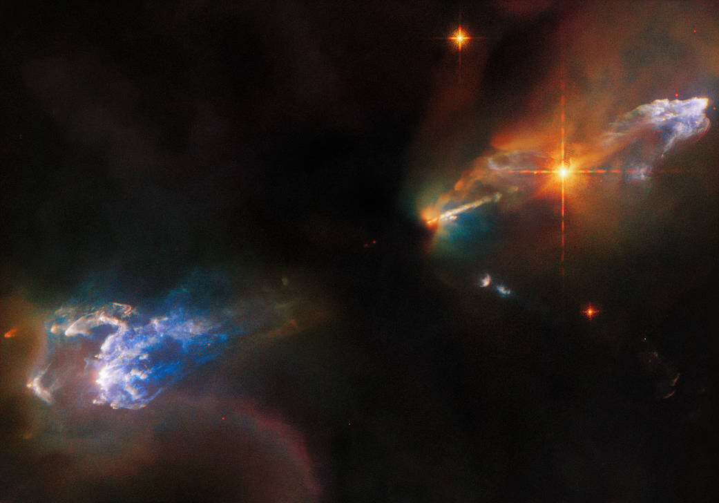 Hubble Observes an Agitated Stellar Breeding Ground