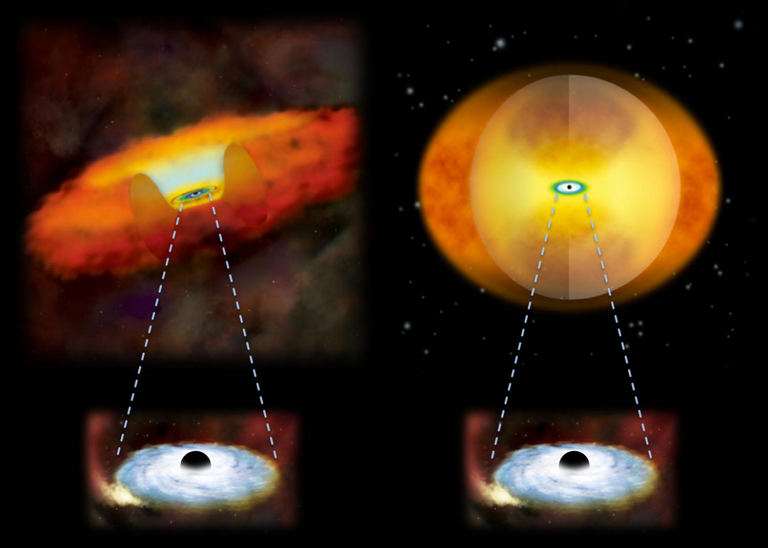 Colliding Galaxies Conceal Black Holes