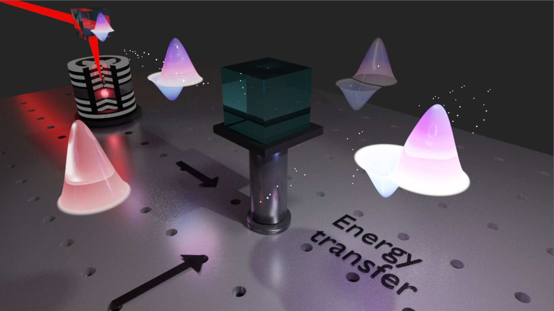 Exploring Quantum Energy Exchange: Investigating Light Fields and a Quantum Emitter