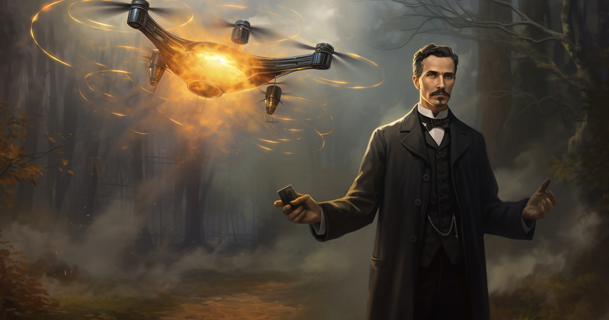 Redefining History: The Remarkable Unveiling of Nikola Tesla’s Patented Drone – The Legacy of Nikola Tesla