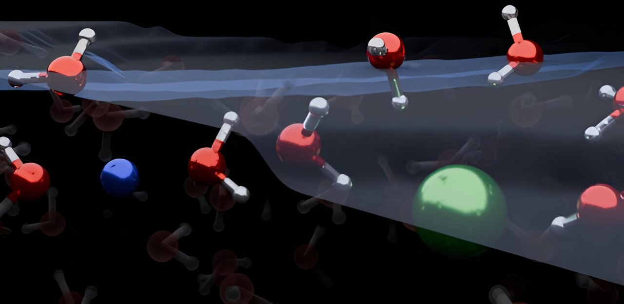 Discovery of Water Molecules Challenges Conventional Textbook Models