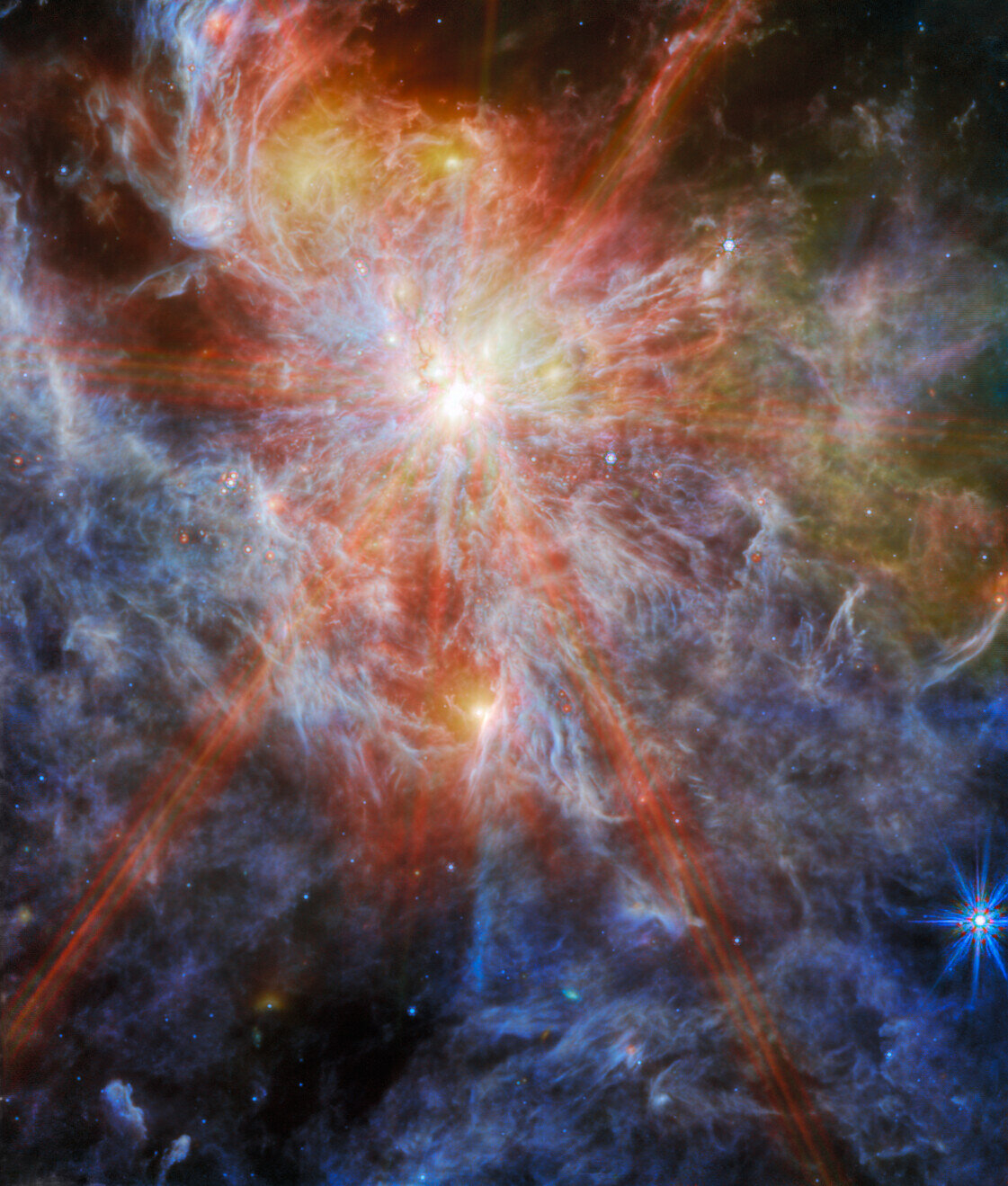 The Webb Telescope Captures a Vast Star-Forming Complex