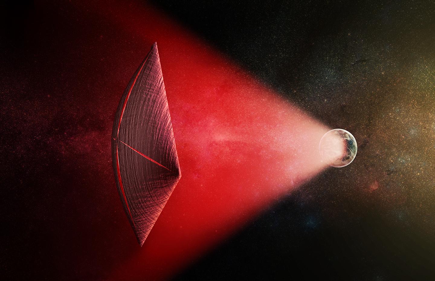 Ground-based lasers have the potential to propel spacecraft towards distant stars at an accelerated pace.