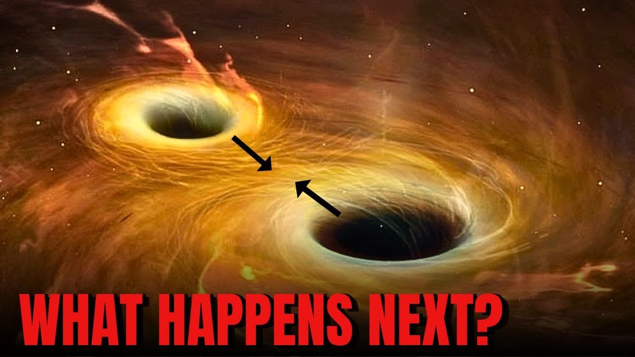 A Black Hole Collision could consume Entire Galaxies!