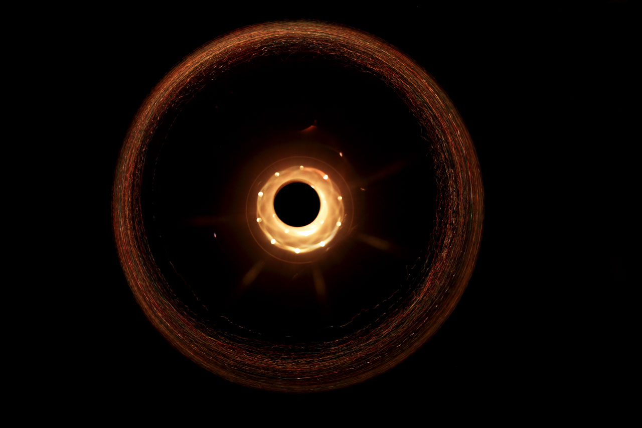 Gravastars present an alternative perspective to black holes. Here’s a depiction of their appearance.
