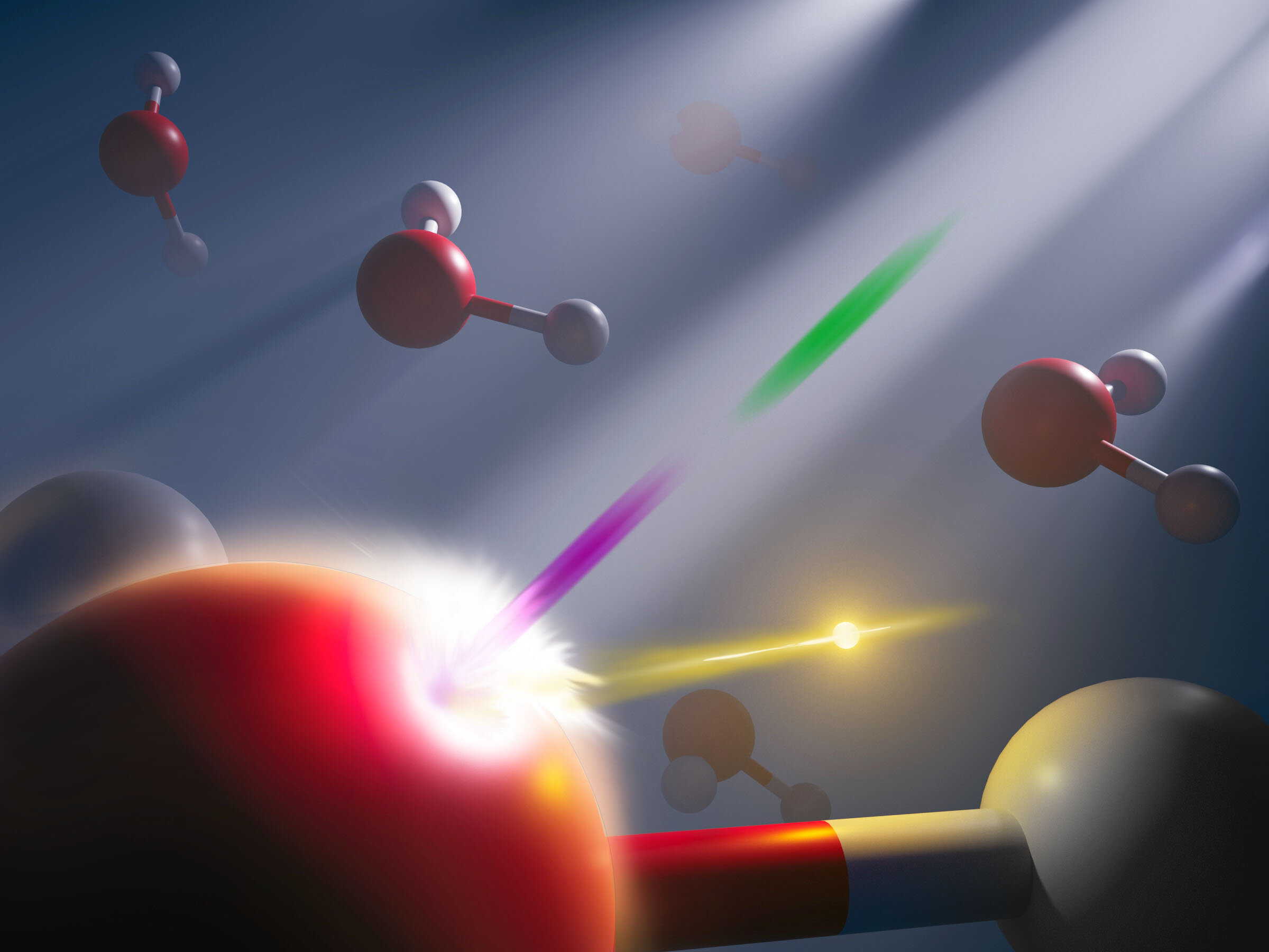 Scientists provide initial glimpse of electrons in motion in real-time within liquid water