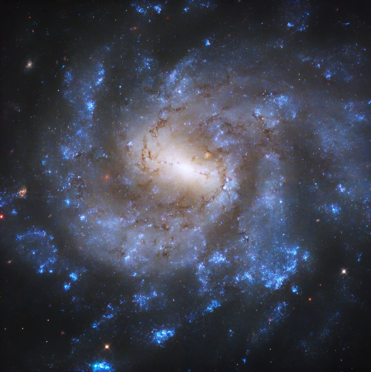 Hubble Captures NGC 685, a Barred Spiral Galaxy