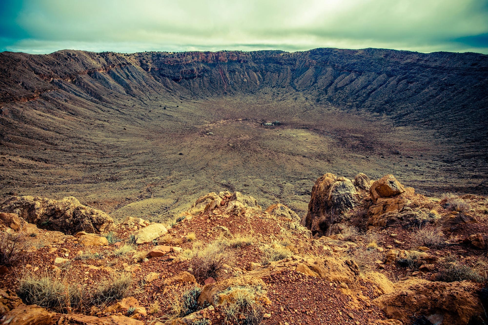 The oldest impact crater on Earth was created 2.2 billion years ago, marking the end of the global ice age.