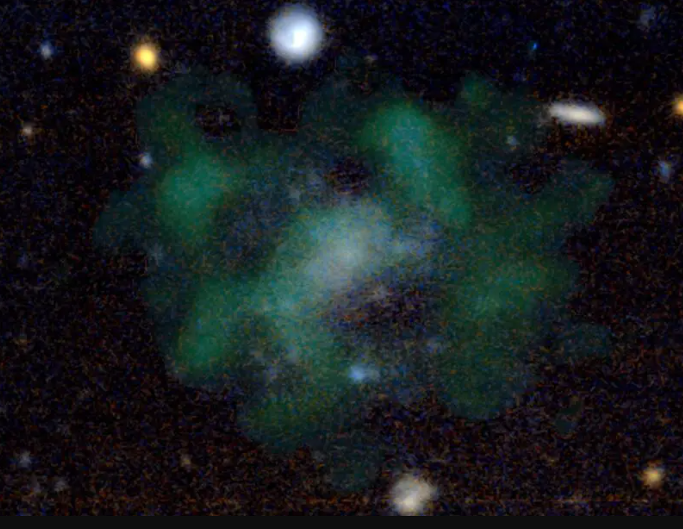 Astronomers have observed an unusual galaxy that appears to be devoid of dark matter.