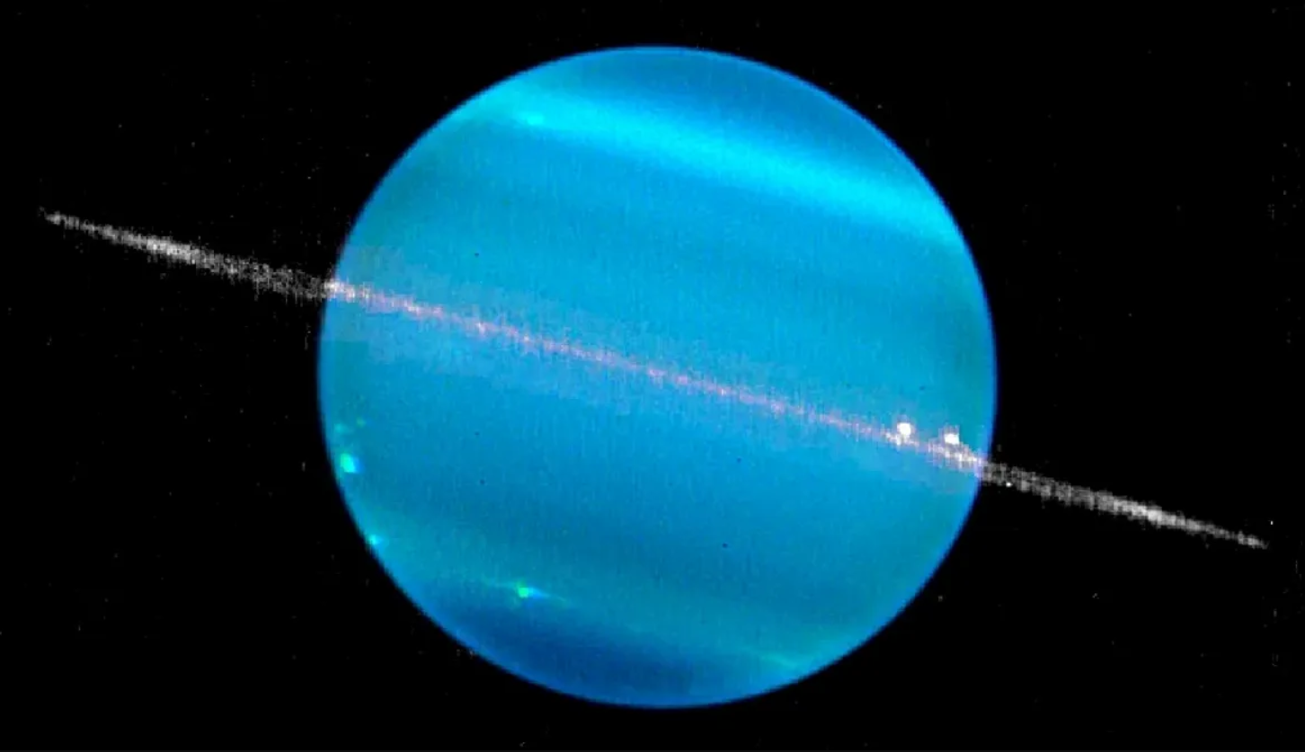 We have at last discovered the reason behind Uranus being tilted on its side.